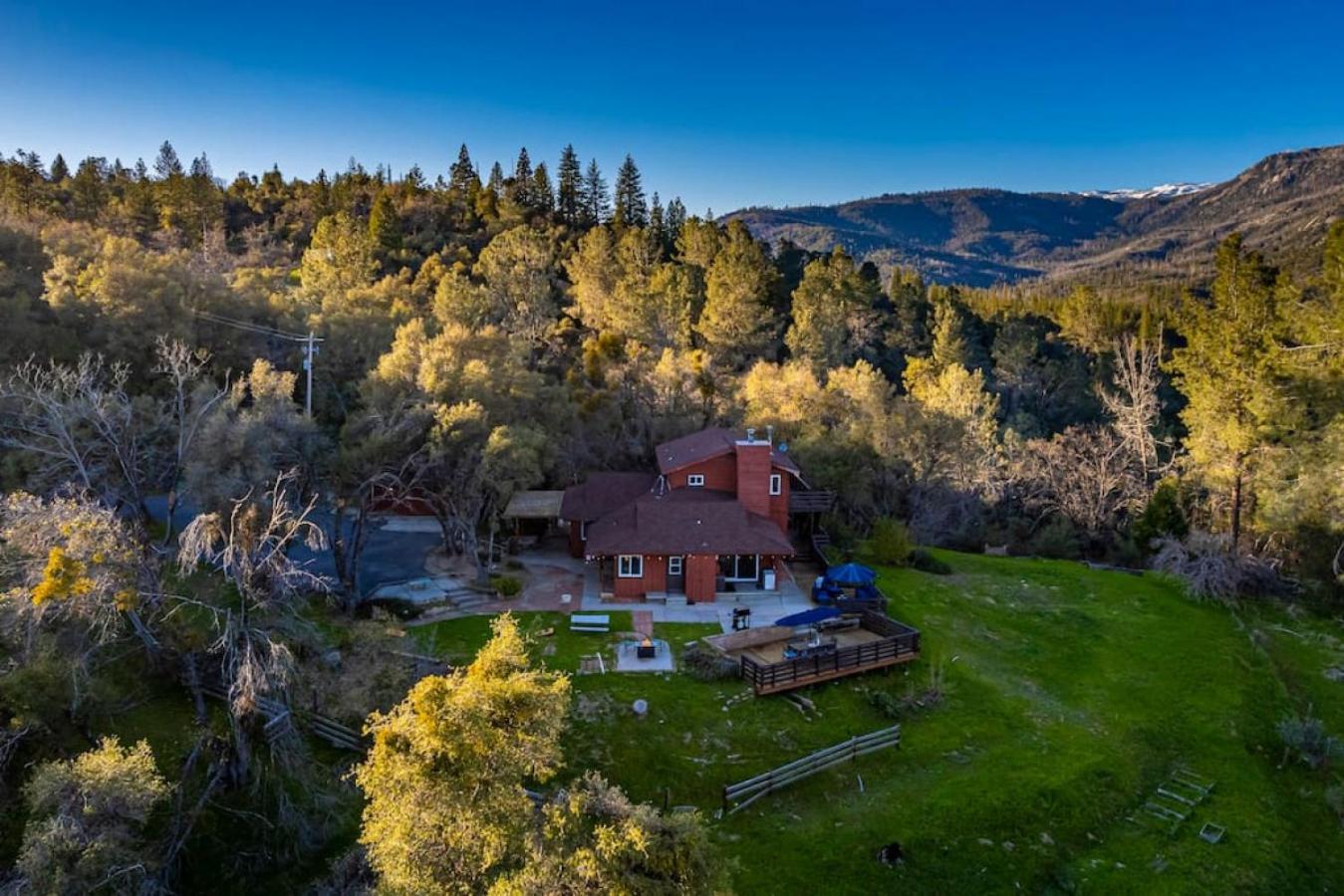 North Fork Sierra Vista Lookout Lodge With Creek, Waterfall And Waterholes, Minutes From Bass Lake And Yosemite South Gate מראה חיצוני תמונה